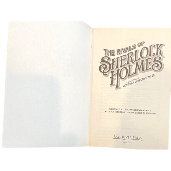The Rivals Of Sherlock Holmes Victorian Detective Tales Hardcover 707 pgs Myster - Picture 2 of 4